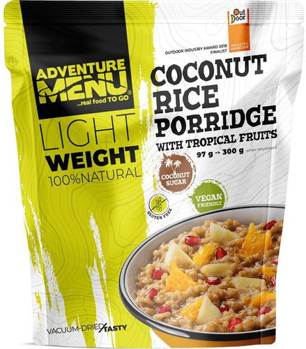 Adventure Menu Lightweight - Rice-coconut porridge with tropical fruit - MRE - Main image