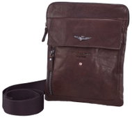 Aeronautica Militare Taška cross Vintage S, AM-302-25, hnědá - Taška přes rameno