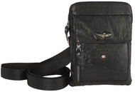 Aeronautica Militare Cross Vintage Bag, AM-301-01, black - Shoulder Bag