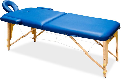 Aga Wooden massage couch MR5150 Blue - Massage Table - Main image
