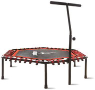 Aga FITNESS Trampoline 130 cm Red + handle - Fitness Trampoline
