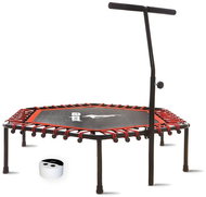 Aga Smart 130 cm Red + handle - Fitness Trampoline