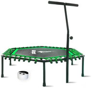 Aga Smart 130 cm Green + handle - Fitness Trampoline