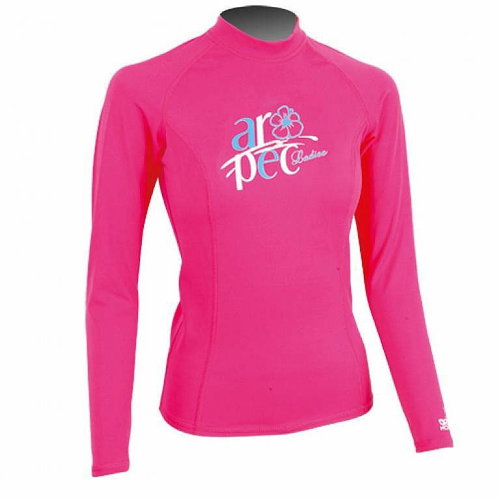 Aropec MARVEL LADY, long sleeves, pink, sized 1.5 mm XS - Lycra Clothing - Main image