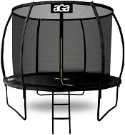 Aga SPORT EXCLUSIVE Trampoline 305 cm Black + protective net + ladder - Trampoline