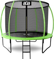 Aga SPORT EXCLUSIVE Trampoline 250 cm Light green + protective net + ladder - Trampoline