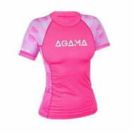 Agama Women's lycra shirt PINK LADY, short sleeve - Lycra Clothing