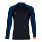 Aqua Lung Pánske lycrové tričko SLIM FIT dlhé rukávy 3XL čierna/modrá - Lycrové oblečenie