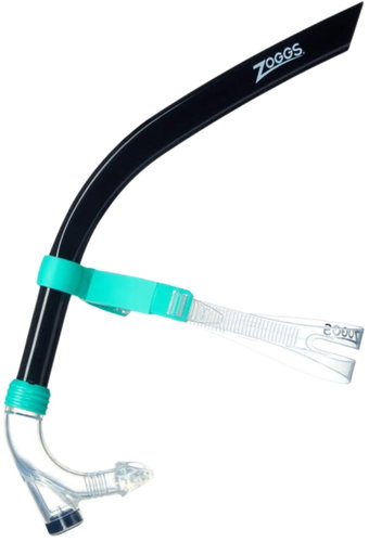 Zoggs Centre Line Snorkel, black/turquoise - Snorkel - Main image