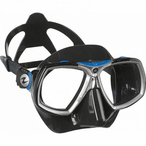 Aqua Lung LOOK 2, černá/modrá/černý silikon - Potápěčské brýle - Main image