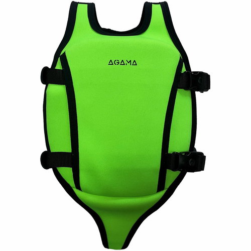 Agama, 2/3 years green (15/18 kg) - Swim Vest - Main image