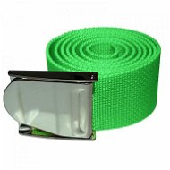 Agama with metal buckle 1,5 m, green - Weight Belt