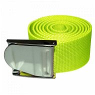 Agama with metal buckle 1,5 m, neon yellow - Weight Belt