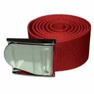 Agama with metal buckle 1,5 m, dark red - Weight Belt