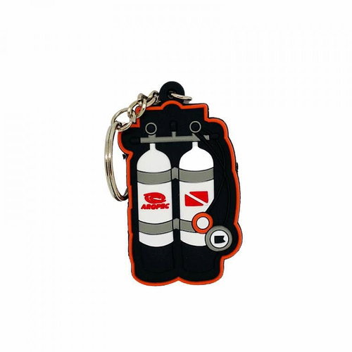 Aropec Twin bottle key chain - Keychain - Main image