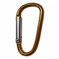 Carabiner Agama Alu 6 cm, gold - Carabiner