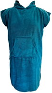 Agama Poncho bamboo, S/M petrol - Towel Poncho