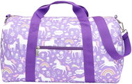 A Little Lovely Company Children's Travel Bag Unicorns and Rainbow - Travel Bag