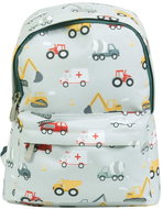 A Little Lovely Company Small Backpack - Vehicles - Children's Backpack