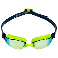 Aqua Sphere Xceed titanově zrcadlová skla, žlutá-Navy New - Swimming Goggles