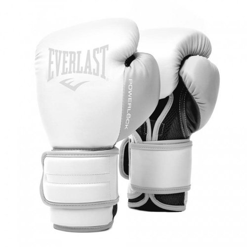 Everlast Powerlock 2 Training Gloves 10oz white - Boxing Gloves - Main image