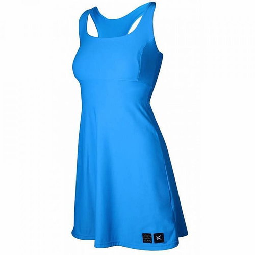 Hiko SHADE DRESS, women's lycra dress, blue - Dress - Main image