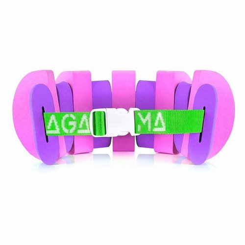 Swimming belt Agama SWIM (11 pieces/up to 22 kg), pink/purple - Swim Belt - Main image