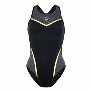Swimwear Michael Phelps VELA, women, black/gold, size 4.5 mm, w/r. DE40 (FR42) - Women's Swimwear