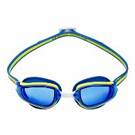 Swimming goggles Aqua Sphere Fastlane blue glass, blue/yellow - Swimming Goggles