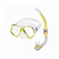 Diving Set Mares Diving mask and snorkel set Wahoo, yellow - Potápěčská sada