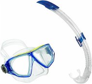 Diving Set Aqua Lung Diving set Combo Oyster LX and Airflex LX Snorkel, blue/straw green - Potápěčská sada