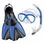 Diving Set Mares X-One Marea set, L/XL (44/47) blue - Potápěčská sada