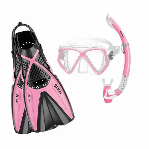 Children's set Mares X-One Pirate, S (30/34) pink - Diving Set - Main image