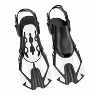 Agama Ploutve Dive Team Snorkel Fins Junior XS /32-36/ bílé - Fins