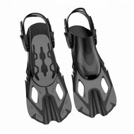 Agama Ploutve Dive Team Snorkel Fins L/XL /42-47/ šedé - Fins
