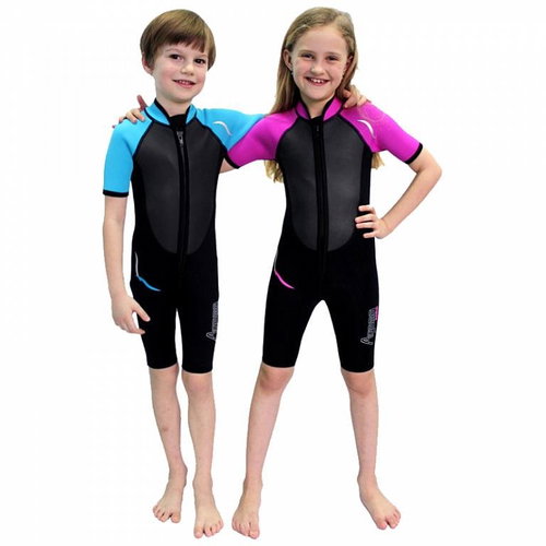 Agama NEMO SHORT Superstretch, 3 mm, size 14/16 years, pink - Neoprene Suit - Main image