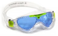 Aquasphere Vista Junior, transparent / lime, blue lens - Swimming Goggles