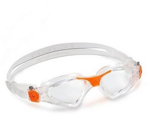 Aquasphere Kayenne, transparent / orange, clear lens - Swimming Goggles - Main image