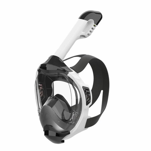 Agama Maska celoobličejová Lenny L/XL bílo/černá - Snorkel Mask - Main image