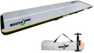 MASTER S-Pro inflatable mat 400 x 100 x 10 cm, grey, black - Airtrack 