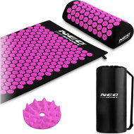 Neo-Sport Acupressure pad with spikes NS - 900 black - purple - Acupressure Mat
