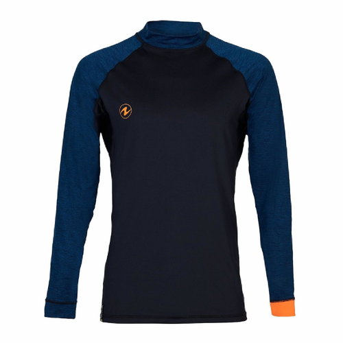 Aqua Lung Pánské lycrové triko Slim fit černo-modré, M - Lycra Clothing - Main image