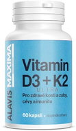 ALAVIS MAXIMA Vitamin D3 K2 60 kapslí - Vitamins