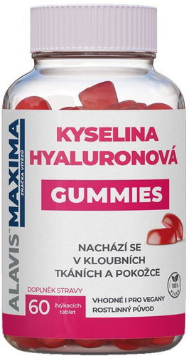 ALAVIS MAXIMA Hyaluronic Acid GUMMIES 60 chewable tablets - Hyaluronic acid - Main image
