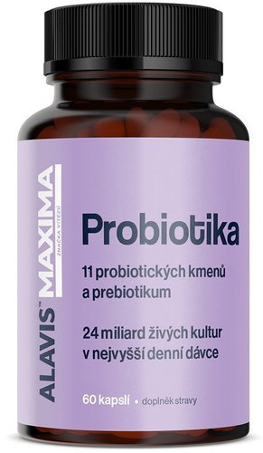 ALAVIS MAXIMA Probiotika 60 kapslí - Probiotics - Main image