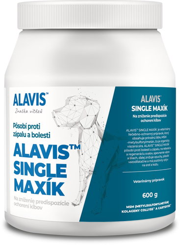 ALAVIS Single Maxík 600 g - Food Supplement for Dogs - Main image