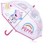 Detský dáždnik Alum Dáždnik priehľadný – Peppa Pig - Dětský deštník