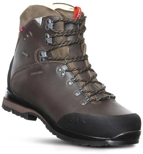 ALFA Walk King Advance GTX M, Classic Brown, EU 41, 268 mm - Trekking Shoes - Main image