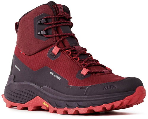 ALFA Driv Advance GTX W, Port Red, EU 37, 242 mm - Trekking Shoes - Main image