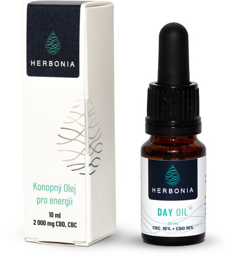 Herbonia Hemp Day Oil, (20%), 10 ml - CBD - Main image